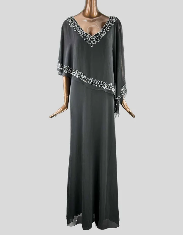 JKARA Sheath Mother of the Bride Dress - 10 US Tunics Exclusive limited