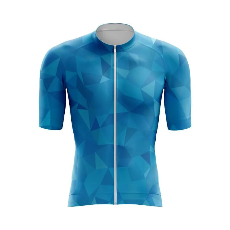 Polygonal Ocean Aero Jerseys Travel Jersey Tee