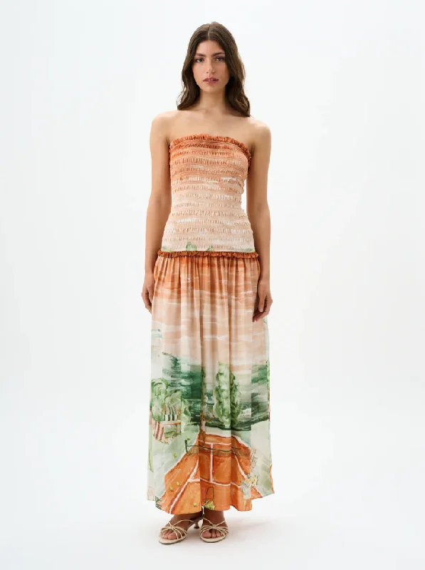 ROAME Millie Dress Maxi Flowy Bohemian