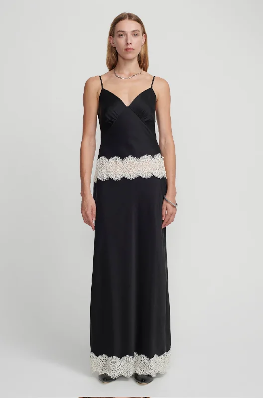 Hansen & Gretel Winslet Slip Dress Boat Neckline Classic
