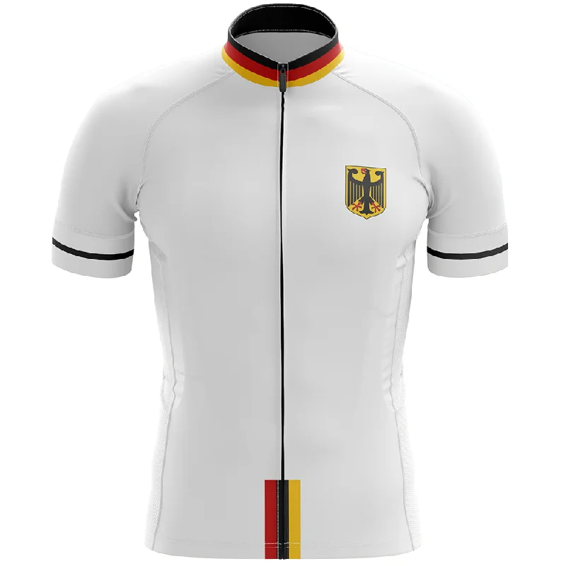 Germany V3 Short Sleeve Cycling Jersey Linen Jersey Top