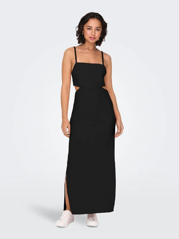 Γυναικείο φόρεμα cut out ONLCAROLINA LIFE LONG STRAP DRESS TLR 15322636 | 15322636 Square Neckline Feminine