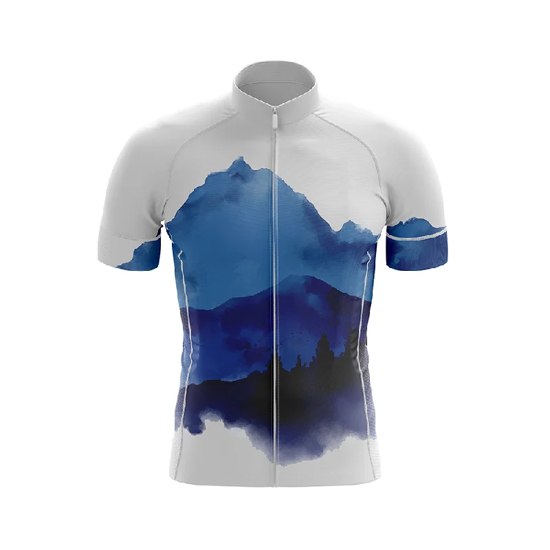 Best Views Come After The Hardest Climb White Short Sleeve Cycling Jersey Maximalist Jersey Tee