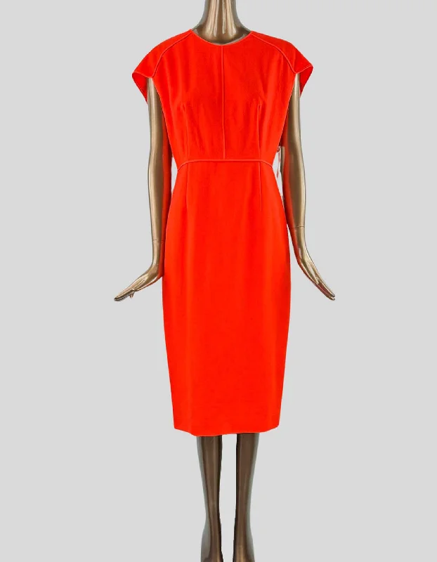 NARCISO RODRIGUEZ Crew Neck Knee-Length Dress - 8 US | 44 IT Tunics Chic fashionable