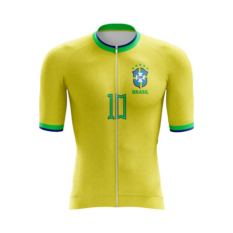 Brazil Football Aero Jerseys Custom Jersey Tee