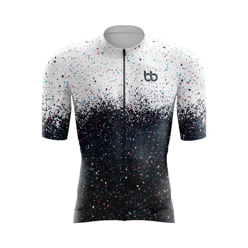 Paint Splatter Aero jerseys (White-Gray-Black) Limited Edition Jersey Tee