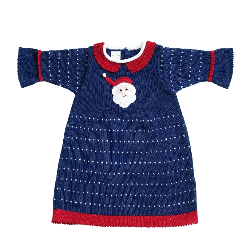 Blue Santa Dress Tunics Yoga stretchy