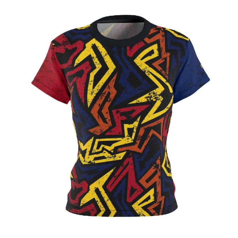 Women's Arizona Graffiti DriFit MTB Jersey Trendy Jersey Shirt