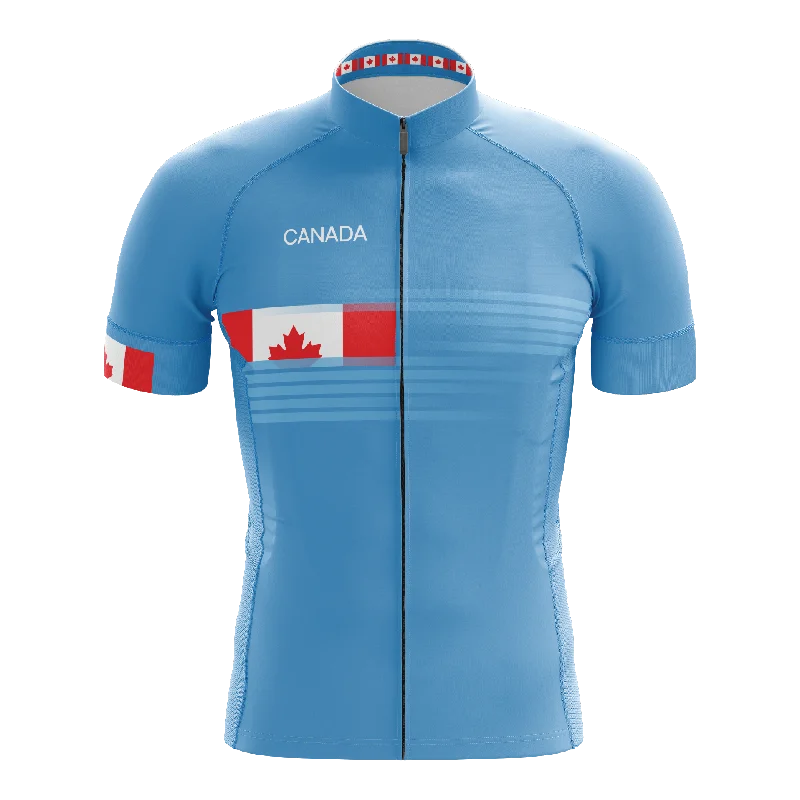 Canada Short Sleeve Cycling Jersey Chic Jersey Tee