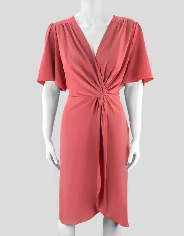 ELOQUII Coral Dress with Cinched Waist - 16 US Tunics Favorite customer