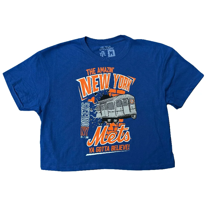 Train To The Game | Ladies crop top Houndstooth Herringbone Solid