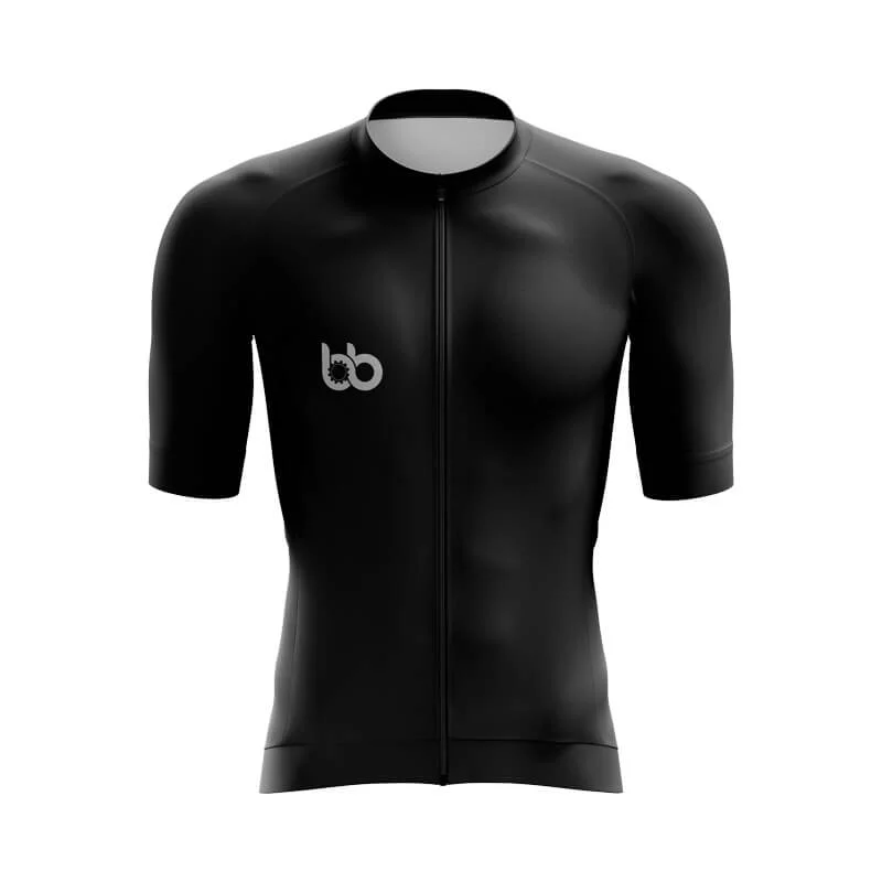 Bicycle Booth Basic (Black) Aero Jerseys One Shoulder Jersey Shirt