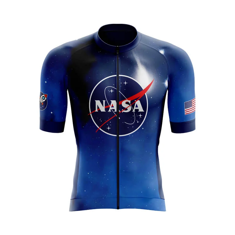 NASA (2) Aero Jerseys (V1) Asymmetrical Jersey Blouse