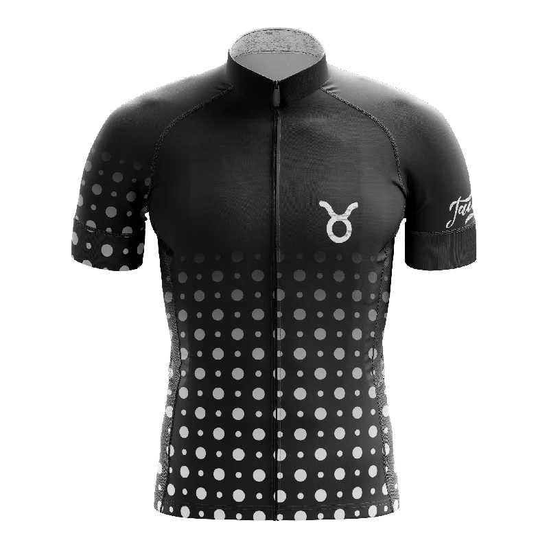 Taurus Short Sleeve Cycling Jersey V Neck Jersey Blouse