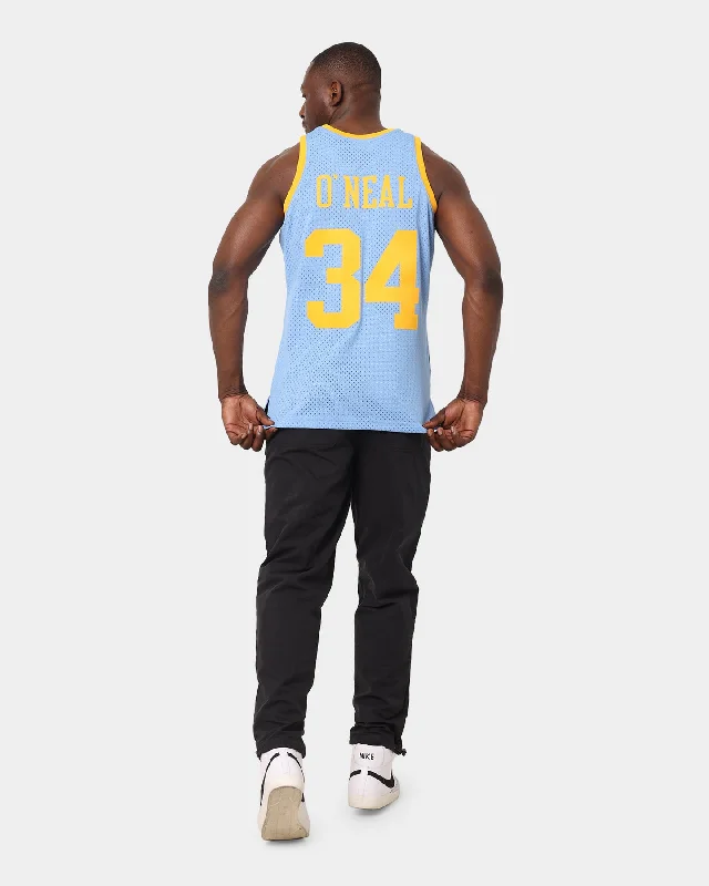 Mitchell & Ness Los Angeles Lakers Shaquille O'Neal #34 '01-'02 Swingman Jersey Columbia Blue Chic Jersey Tee