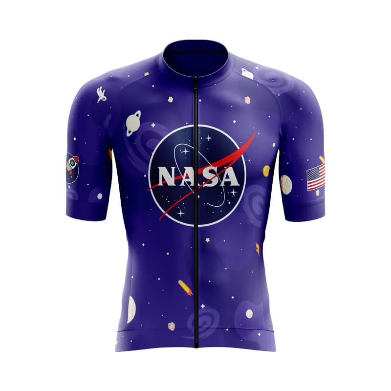 NASA (2) Aero Jerseys (V3) One Shoulder Jersey Shirt