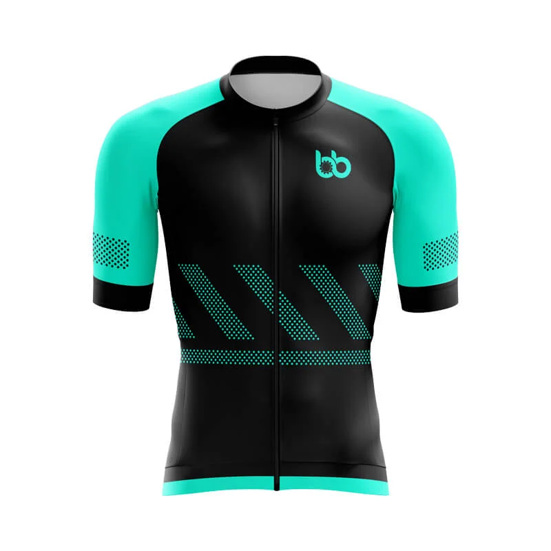 BB Performance Aero jerseys (Teal) Polo Neck Jersey Top