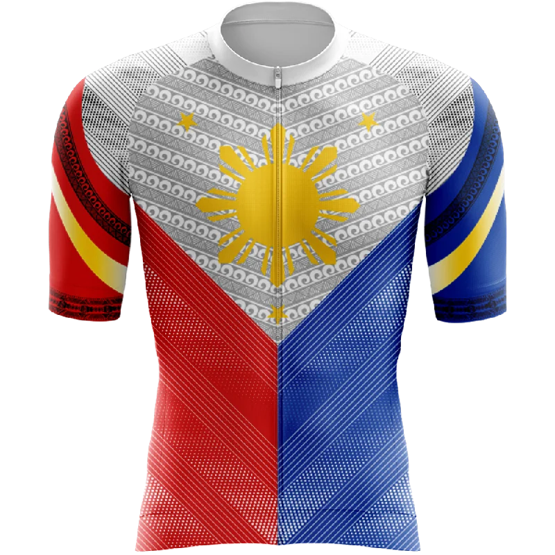 Philippines V3 Short Sleeve Cycling Jersey High-End Jersey Tee