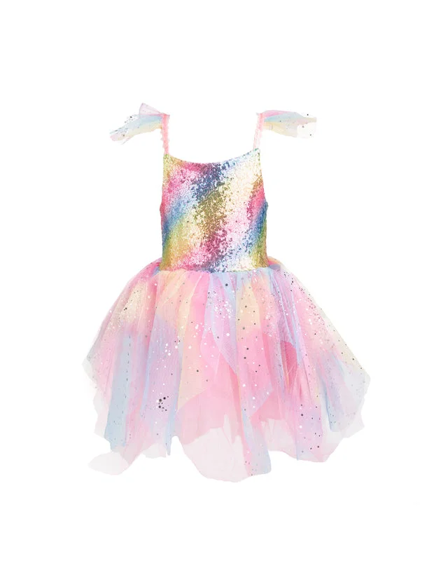 Rainbow Fairy Dress with Wings Tunics Chic fashionable