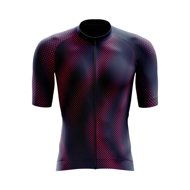 Halftone Aero jerseys (Purple Red) Casual Weekend Jersey Tee