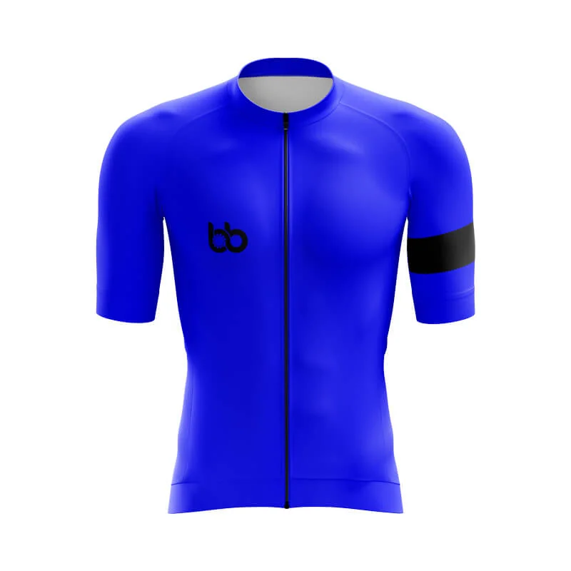Bicycle Booth Basic 2.0 (Blue) Aero Jerseys Solid Color Jersey Shirt