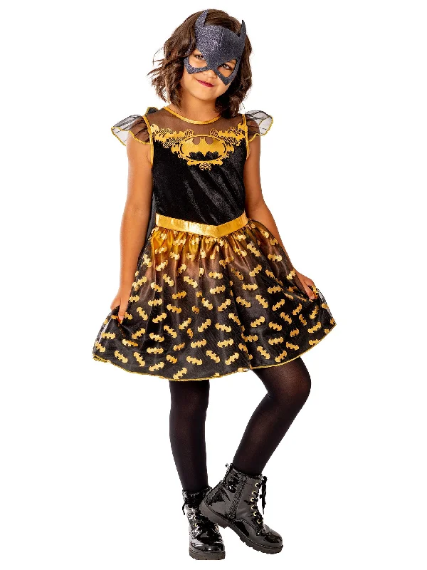Batgirl Dress Costume Deluxe Girls Tunics Cozy comfortable