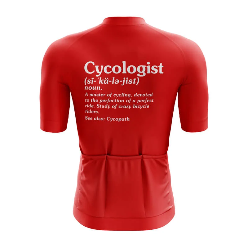 Cycologist Aero jerseys (Red) Handmade Jersey Tee