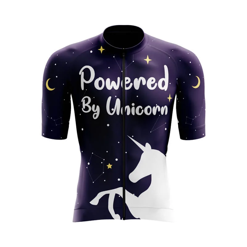 Powered By Unicorn (V3) Aero Jerseys Olive Green Jersey Tee