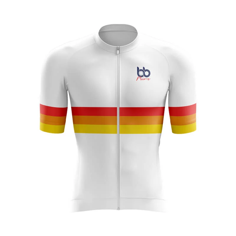 BB Prime Aero jerseys (V1) (White) Lightweight Jersey Top
