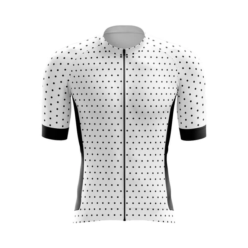 Polka Dot 1 (V2) Aero Jerseys Sky Blue Jersey Tee