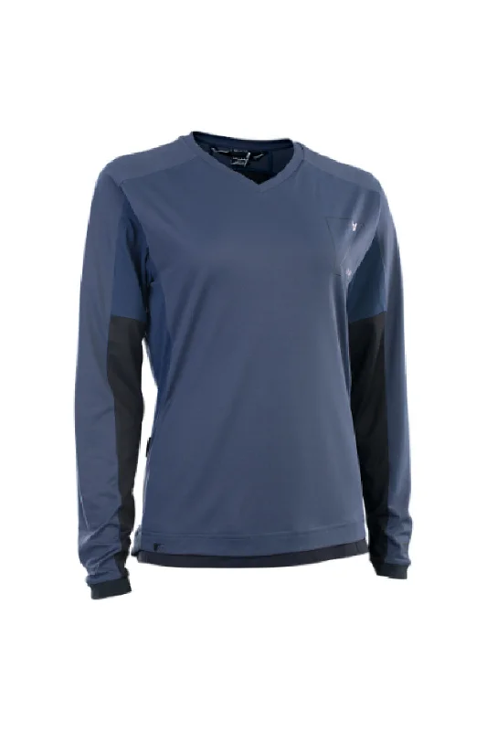 ION Womens MTB Long Sleeve Jersey Traze Amp AFT Luxury Jersey Tee