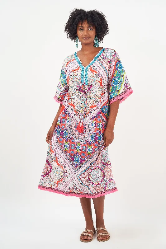 Naudic - Rio Dress - Rhapsody Print - Multi Tunics Designer luxury