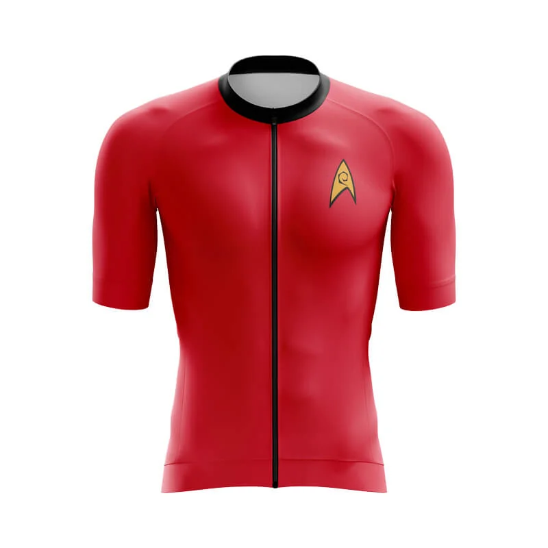 Bike Trek (Red) Aero Jerseys Handmade Jersey Tee