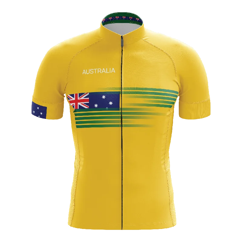 Australia Short Sleeve Cycling Jersey Affordable Jersey Tee