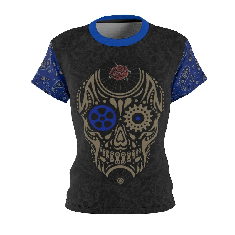 Women's Dia de Muertos MTB Jersey Premium Jersey Tee