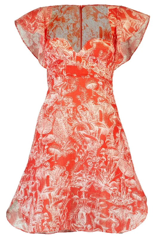 Dress Fungi Forest Tunics Distressed trendy