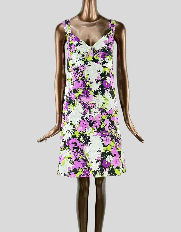 OLIVIA MATTHEWS Sleeveless Floral Dress - X-Large Tunics Bestseller popular