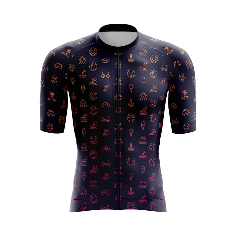 Summer Icons Aero jerseys Navy Blue Jersey Tee