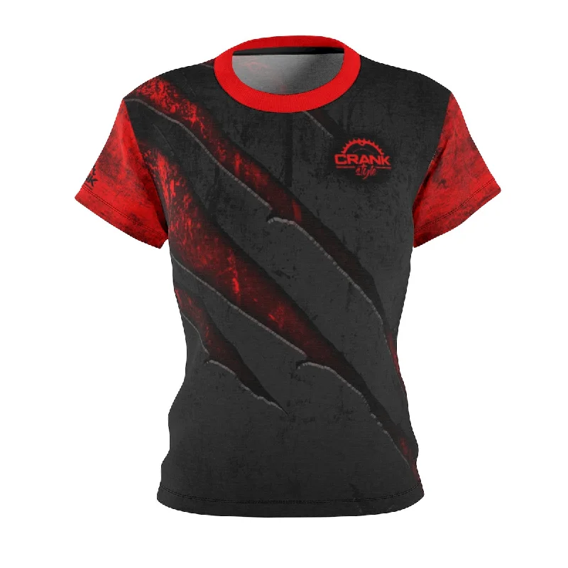 Women's Scratched Metal MTB Jersey Elegant Jersey Shirt