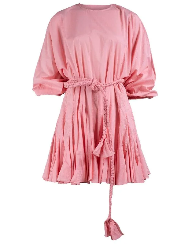 Ella Dress - Candy Pink Tunics Short Trendy
