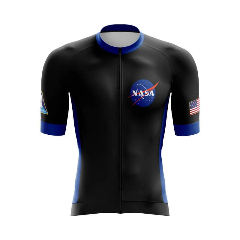NASA Meatball Aero Jerseys (Black) Scoop Neck Jersey Top