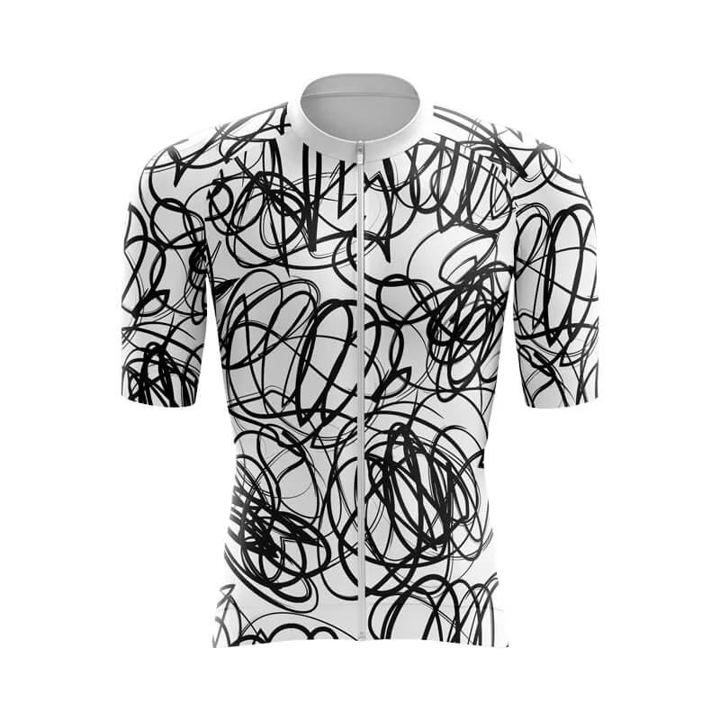 Scribbles Aero (V1) Jerseys Polo Neck Jersey Top
