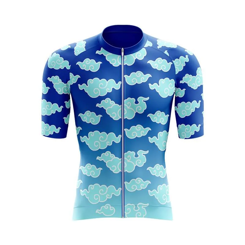 Elemental Cloud (Blue) Aero Jerseys Emerald Green Jersey Tee