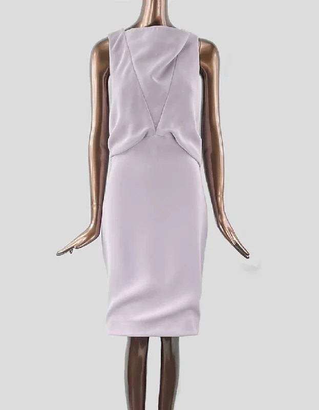 Balenciaga Sheath Dress With Layers In Back Size M US8 Fr40 Tunics Bridal satin