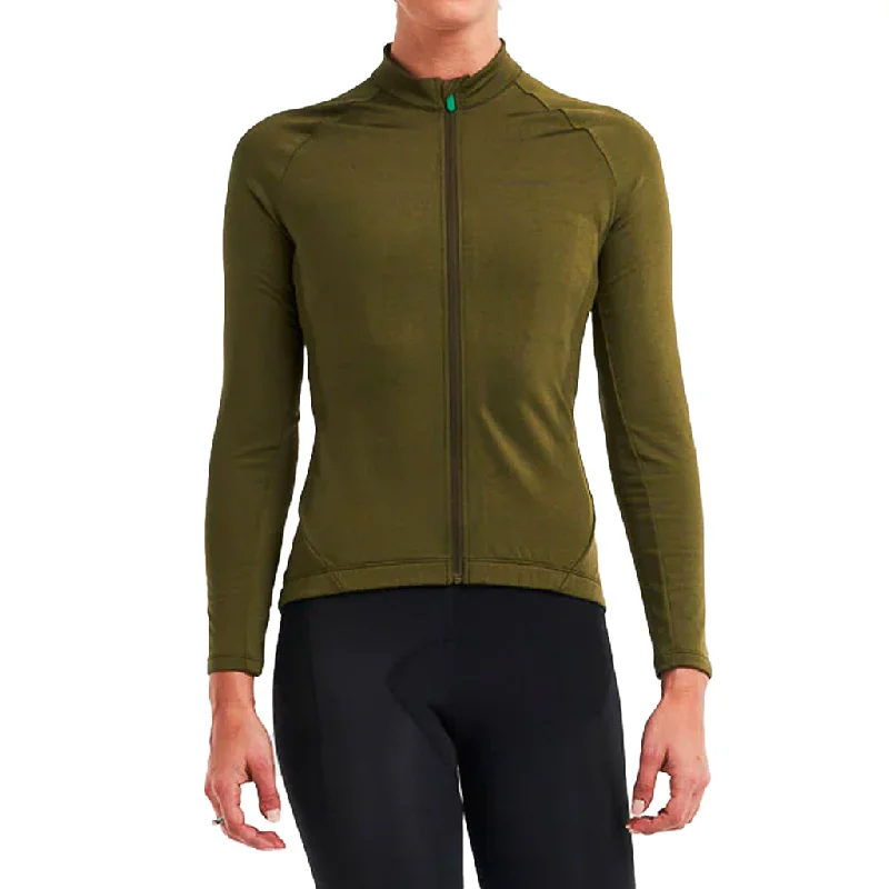 Peppermint Cycling Co. Signature Thermal LS Jersey Women's Metallic Jersey Tee