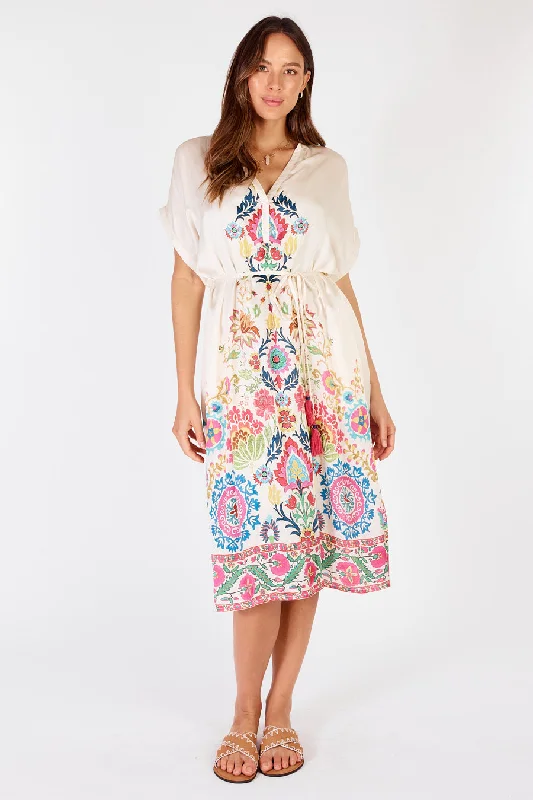 Rubyyaya - Camille Dress - Multi Tunics Office stylish