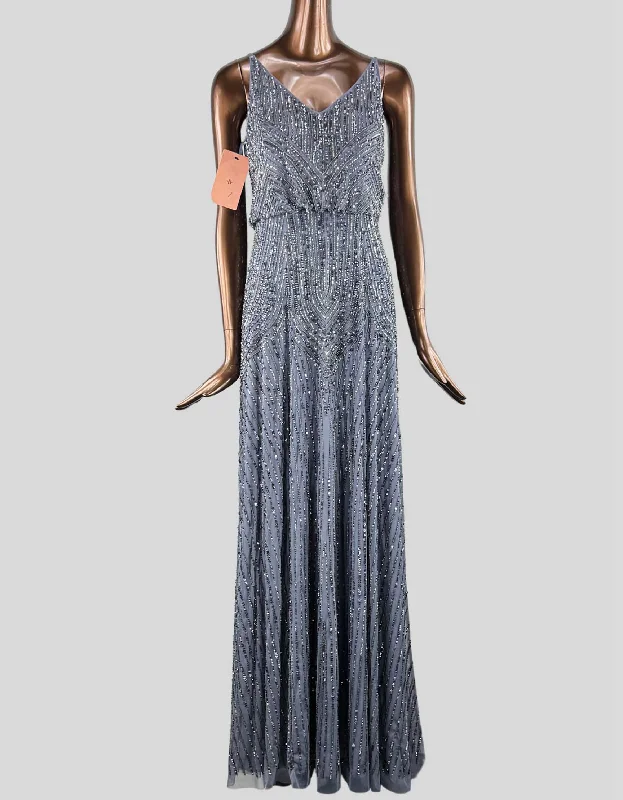BHLDN Beaded Dress w/ Tags - 4 US Boatneck Modish Everyday