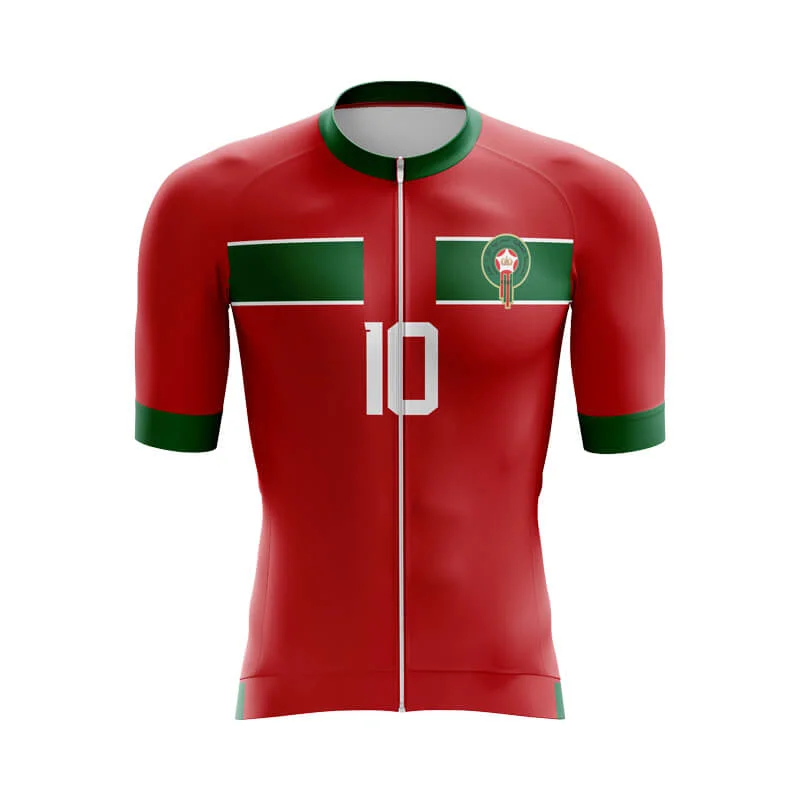 Morocco Football Aero Jerseys Spring Jersey Blouse