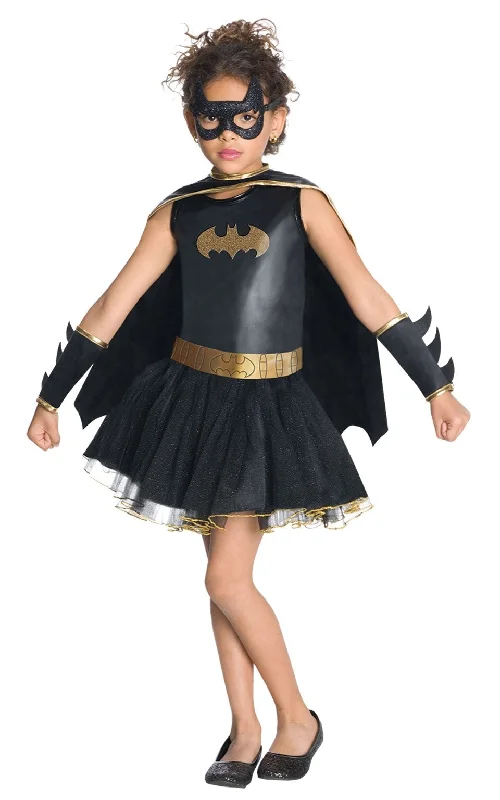 Batgirl Costume Girls Super Hero Tutu Dress Tunics Fashionable trendy