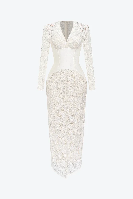 Gaia Pencil Dress With Corset Shift Classic Vintage